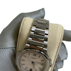 Patek Philippe Nautilus 7118/1A-010 | Silvery Opaline White Dial | 35.2mm Automatic | Full Set (Box & Papers)