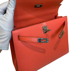 Hermès Kelly 25 in T5 Jaipur Pink Epsom with Silver Hardware