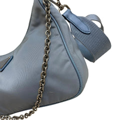 Everyday Archive Favorite: Prada Light Blue Re-Edition 2005 Hobo 3-in-1