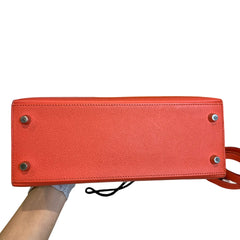 Hermès Kelly 25 in T5 Jaipur Pink Epsom with Silver Hardware