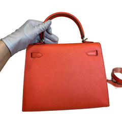 Hermès Kelly 25 in T5 Jaipur Pink Epsom with Silver Hardware