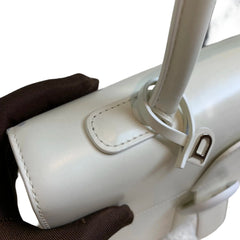 Elegant Quiet Luxury: Delvaux Brillant Medium in Snow White