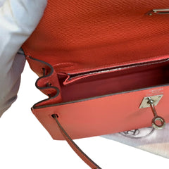 Hermès Kelly 25 in T5 Jaipur Pink Epsom with Silver Hardware