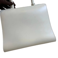 Elegant Quiet Luxury: Delvaux Brillant Medium in Snow White