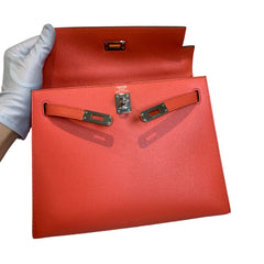 Hermès Kelly 25 in T5 Jaipur Pink Epsom with Silver Hardware