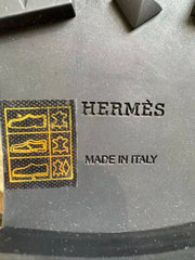 Hermès Hitch Black Loafers Size 37