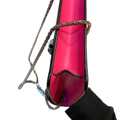 Bvlgari Serpenti Forever Bag - Hot Pink Calfskin & Enamel Snake Head (20cm)