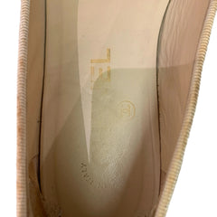 Chanel Classic Ballerina Flats - Beige & Black Cap Toe (Size EU 37 / US 6.5)