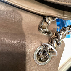 The Ultimate Collector’s Grail: CHANEL Airport Shoulder Bag in Elephant Grey with Silver Hardware