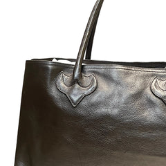 Collector-Scale Statement: Chrome Hearts Cemetery Cross Extra Large Tote Bag