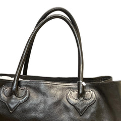 Collector-Scale Statement: Chrome Hearts Cemetery Cross Extra Large Tote Bag