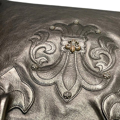 Collector-Scale Statement: Chrome Hearts Cemetery Cross Extra Large Tote Bag
