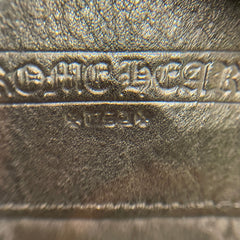 Rare Collector Piece: Chrome Hearts Blue Samurai Bag with Aged Hardware