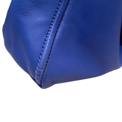 Rare Collector Piece: Chrome Hearts Blue Samurai Bag with Aged Hardware