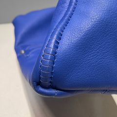 Rare Collector Piece: Chrome Hearts Blue Samurai Bag with Aged Hardware