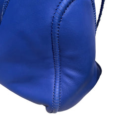Rare Collector Piece: Chrome Hearts Blue Samurai Bag with Aged Hardware