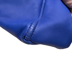 Rare Collector Piece: Chrome Hearts Blue Samurai Bag with Aged Hardware