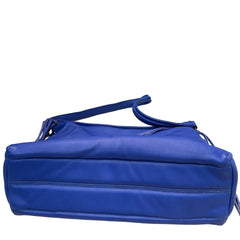 Rare Collector Piece: Chrome Hearts Blue Samurai Bag with Aged Hardware