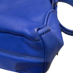 Rare Collector Piece: Chrome Hearts Blue Samurai Bag with Aged Hardware
