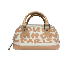 Artist-Collaboration Highlight: Louis Vuitton Limited Graffiti Small Shell Bag