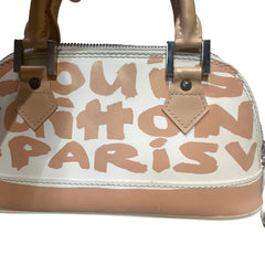 Artist-Collaboration Highlight: Louis Vuitton Limited Graffiti Small Shell Bag