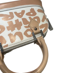 Artist-Collaboration Highlight: Louis Vuitton Limited Graffiti Small Shell Bag