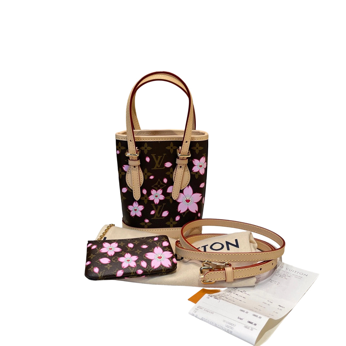Hard-to-Find Collector Favorite: Louis Vuitton x Murakami Sakura Bag (Chip Version)