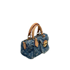 Compact Collector Icon: Louis Vuitton Denim Speedy Nano Crossbody Bag
