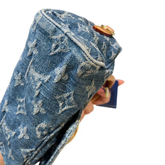 Compact Collector Icon: Louis Vuitton Denim Speedy Nano Crossbody Bag