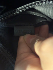 Runway-Level Statement: Louis Vuitton Embroidered Doll Monogram Music Bag