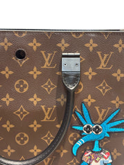 Runway-Level Statement: Louis Vuitton Embroidered Doll Monogram Music Bag