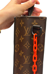 Runway-Level Statement: Louis Vuitton Embroidered Doll Monogram Music Bag