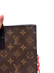 Runway-Level Statement: Louis Vuitton Embroidered Doll Monogram Music Bag