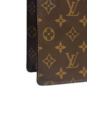 Runway-Level Statement: Louis Vuitton Embroidered Doll Monogram Music Bag