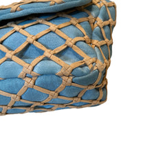 Rare Collector Find: CHANEL Fishnet Quilted CF Shoulder Bag