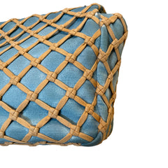 Rare Collector Find: CHANEL Fishnet Quilted CF Shoulder Bag