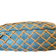 Rare Collector Find: CHANEL Fishnet Quilted CF Shoulder Bag
