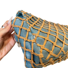 Rare Collector Find: CHANEL Fishnet Quilted CF Shoulder Bag