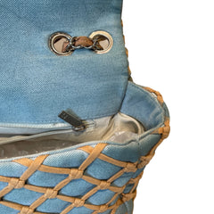 Rare Collector Find: CHANEL Fishnet Quilted CF Shoulder Bag