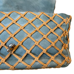 Rare Collector Find: CHANEL Fishnet Quilted CF Shoulder Bag