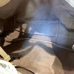 Soft Luxury Essential: Bottega Veneta Cream White Intrecciato Shoulder Tote