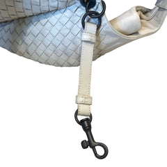 Soft Luxury Essential: Bottega Veneta Cream White Intrecciato Shoulder Tote