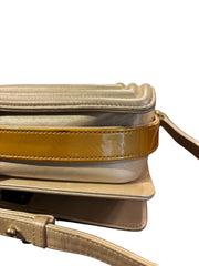 Textural Collector Piece: CHANEL Limited Woven Gold Le Boy Medium Shoulder Bag