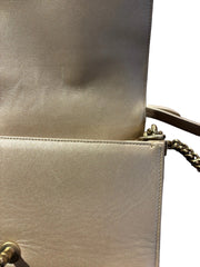 Textural Collector Piece: CHANEL Limited Woven Gold Le Boy Medium Shoulder Bag