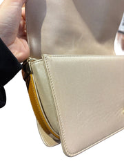 Textural Collector Piece: CHANEL Limited Woven Gold Le Boy Medium Shoulder Bag