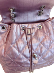 Chanel Urban Spirit Backpack - Iridescent Rose Gold / Metallic Pink (Medium)