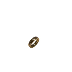 BVLGARI 18K Rose Gold Gem Ring Size 54