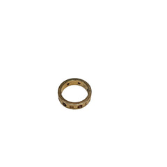BVLGARI 18K Rose Gold Gem Ring Size 54