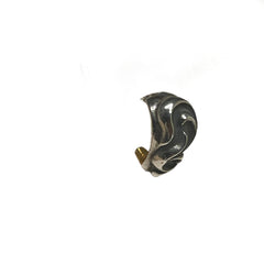 Chrome Hearts Heart Stud Earring (Single) - Sterling Silver .925