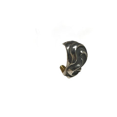 Chrome Hearts Heart Stud Earring (Single) - Sterling Silver .925